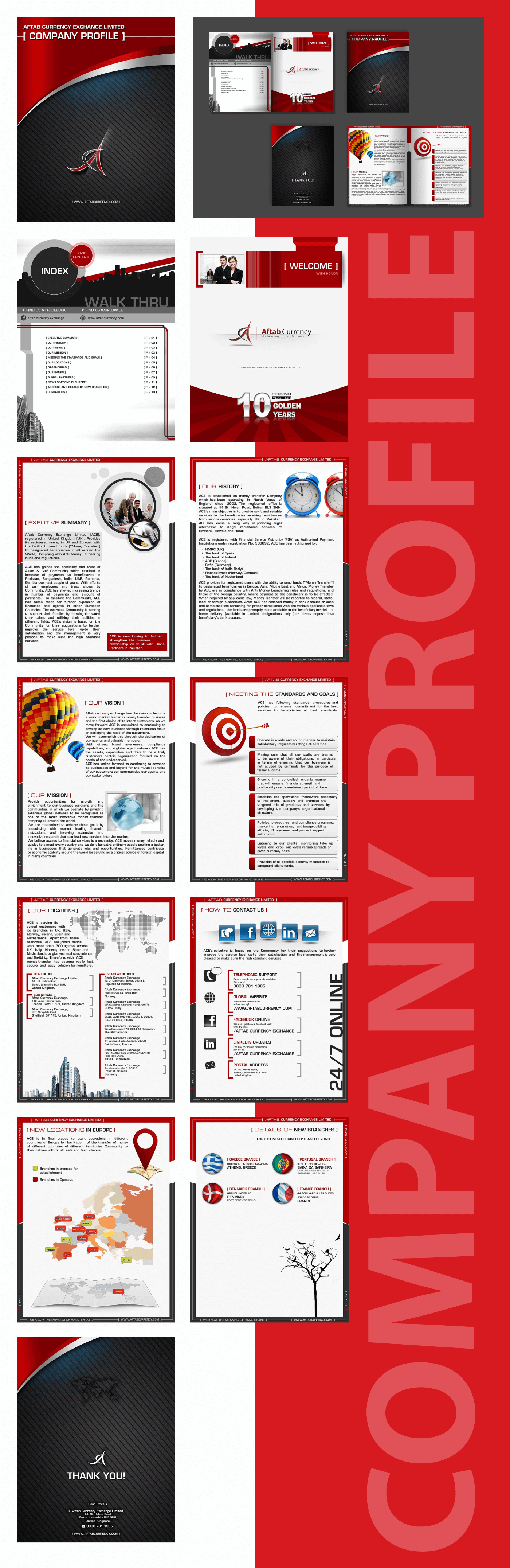 company profiles booklets